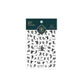 Pegatinas 5D para uñas de hada oscura y luna TS-1741 con acabado mate y textura fina - TS-1741 Hada de la Noche Relieve