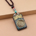 Ebony Gold No.2 Auspicious Beast Trigrams Rope Style
