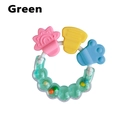 Green Rattle Teether