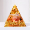 Modello In Lamina D'oro Di Agata Rossa - Senza Rune (3 Cm)