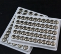 Bulk pack of 50 pieces AG3 button cell batteries in plastic tray packaging for small toys - AG10 Button Battery (50 Pieces)