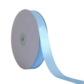 Rol van 2cm lichtblauw satijnen polyester lint voor geschenkverpakkingen - Licht hemelblauw