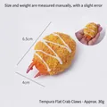 Realistic fried crab claw charm with golden breadcrumbs and white sauce detail - Salad Sauce Golden Breaded Crab Claw (No Ring)