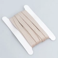 1cm double-sided beige velvet ribbon roll for DIY bows and gift box wrapping decoration - Paper Card Style (21#)