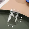 Set van 10 heldere 4x6cm anti-oxidatie sieradenzakjes met stevige druksluiting voor ringen - 10 stuks (4*6cm)