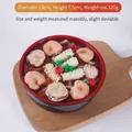 Salvadanaio a forma di ciotola di ramen ai frutti di mare con gamberi e calamari, 13cm - Ciotola Grande - Tagliatelle ai Frutti di Mare con Capesante