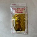 Golden foil fringe curtain in packaging for party stage backdrop decoration - Gold