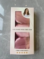 Set per ricci senza calore in seta rosa in confezione con finestra ed istruzioni - Rosa Loto (Scatola a Colori da 3 Set)