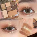 Coconut Latte Lidschatten-Palette mit sechs Farben in matt, schimmernd und glitzernd - MBG 7-Farben #16 Kokos Latte