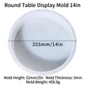 Round silicone resin mold for DIY river tables, 355mm diameter and 52mm height - Round Table Mold 14in (35.5)