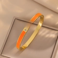 183 Golden Orange H Bracelet