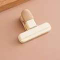 T-shape food bag sealer in beige and khaki finish with decorative cartoon sticker - Off-white Small with Sticker
