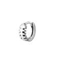 Orecchino a cerchio a lisca di pesce in argento con design a scheletro dettagliato per uomo e donna - 3# Stile Lisca di Pesce