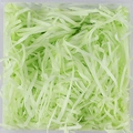 Pale green shredded raffia paper filler for gift boxes and decorative packaging - Light Green