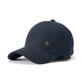 Winter-Thermo-Baseballkappe für Herren mit Ohrenklappen und Fleecefutter in Marineblau - Marineblau