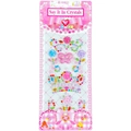 Colorful butterfly and flower acrylic crystal diamond stickers for kids craft - Butterfly & Crown Gems / 8.5×21cm
