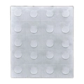 Transparent circular adhesive dots for Christmas snowflake wall decorations 20 pieces - 20 Glue Dots