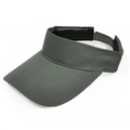 Adjustable dark gray cotton sun visor hat for outdoor sports and sun protection - Army Green