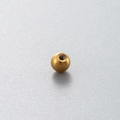 Bola de repuesto de acero inoxidable dorado con rosca para joyas de piercing - Bola Dorada (0.8*3mm) (配件001)