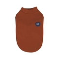Gilet en tricot caramel pour animaux avec broderie Cuddle Champ pour chiens - S / Orange