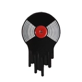 Melting Vinyl Record