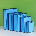 Blue Background With Black Border; (vertical) 15cm Long * 6cm Side * 20cm High