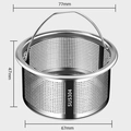304 Stainless Steel Punched Hole / 4.7cm High