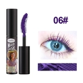 Waterproof lengthening mascara in vibrant purple shade 06 for voluminous curly lashes - No.6 Purple