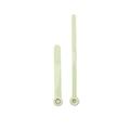 Set di lancette per orologio luminose in alluminio con lancette di ore e minuti fluorescenti - Verde Fluorescente