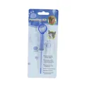 Distributore di pillole blu per animali con due punte in silicone morbido per cani e gatti - Blu