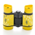 Kids educational binoculars in yellow and black with anti-slip rubber handle - Yellow