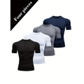 S Black, White, Grey, and Blue