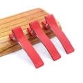 5CM Band Umhüllte Klammer / Rot
