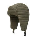Colbacco invernale trapuntato verde militare con paraorecchie e fibbia regolabile - L(58-60cm) / Verde Militare
