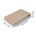 Champagne gold jewelry display stand measuring 30x18x4cm with metal wire drawing texture - Large Display Riser (Champagne Gold)