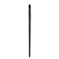 Professional flat top eyeliner brush with matte black handle for precise makeup - Black Small Flat Aegyosal Brush