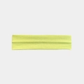 Elastic yoga headband in neon green, high stretch ribbed knit fabric for fitness sports - Fruit Green