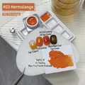 Orange nail art gel polish in jar for gradient painting and chrome powder effects - Dopamine Gel #03-Orange