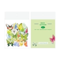 Waterproof PET stickers set featuring 40 colorful watercolor butterfly designs for DIY - Colorful Butterfly
