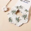 6-laags hydrofiele katoenen baby slabbetje met groene dinosauriër print - Dinosaurus