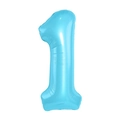 Número 1 Azul Caramelo