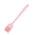 Pink silicone pastry brush for baking and grilling with heat-resistant bristles - Oil Brush / Nordic Pink