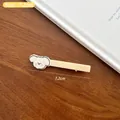 Barrette à cheveux beige mignonne avec un petit chien blanc pour filles et étudiantes - Pince à Cheveux Chien Blanc Mignon