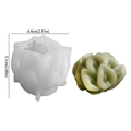 Calla lily flower silicone candle mold for DIY soap making with size 6.4x5.1cm - Calla Lily Ball