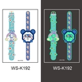 Luminous kids watch stickers WS-K192 featuring cartoon rabbit and astronaut designs - Luminous Watch Style (WS-K192)