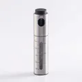 201 stainless steel oil sprayer 90ml with visible scale window and black pump head - 201 Stainless Steel Scaled Model