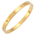 [173] Gold Single-sided Eight-pointed Star