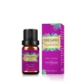 10ml Pure Oregano Essential Oil in amber glass bottle with purple floral packaging box - Oregano Oil