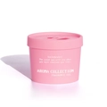 Pink solid fragrance gel jar in frosted finish for car and home indoor air freshening - Pink