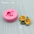 Pink silicone calla lily mold for handmade soap and scented plaster crafts - 3800 Calla Lily / Pink